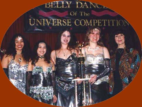 BDUC Winners in Group Category, Burning Incense Bellydance Troupe